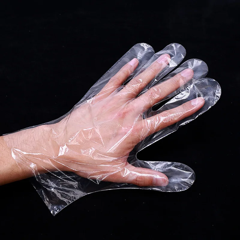100PCS / LOT Eco Friendly Disposable PE Clear Gloves Plastic for Catering Hair Food Restaurant Barbecill Lobster
100PCS / LOT Eco Friendly Disposable PE Clear Gloves Plastic for Catering Hair Food Restaurant Barbecill Lobster