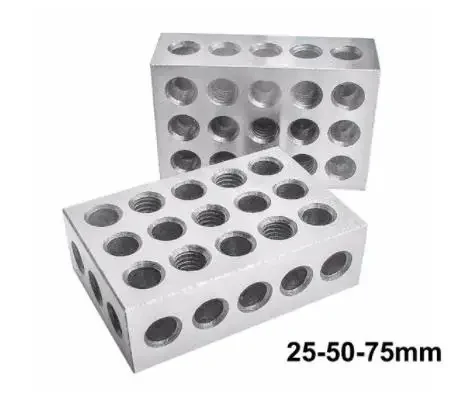 Прецизионные блоки из закаленной стали, 1-2-3 блоки 0,0001 дюйма, подходящий машинист 123, Фрезерный инструмент, 23 отверстия, 25-50-75 мм
Прецизионные блоки из закаленной стали, 1-2-3 блоки 0,0001 дюйма, подходящий машинист 123, Фрезерный инструмент, 23 отверстия, 25-50-75 мм