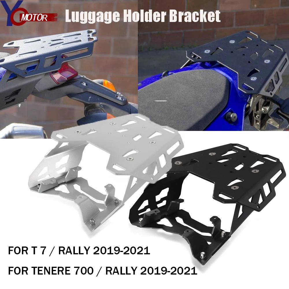 

Для Yamaha Tenere 700 T7 Rally 2019 2020 аксессуары для мотоциклов Задняя полка для хранения багажа поддерживающая полка кронштейн панели