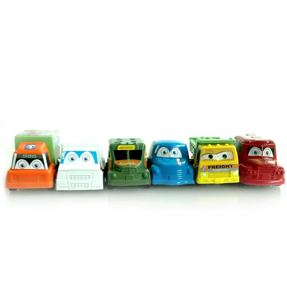 6pcs Baby Pull Back Car Machinery Shop Fire Truck Taxi Model Vehicle Toys Random Developing Logical Thinking Reasoning
6pcs Baby Pull Back Car Machinery Shop Fire Truck Taxi Model Vehicle Toys Random Developing Logical Thinking Reasoning