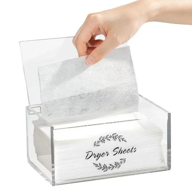 Dryer Sheet Holder Multifunctional Toilet Paper Holder Kitchen Tissue Box Wall Mounted Tissue Paper Storage Box Paper Dispenser
Dryer Sheet Holder Multifunctional Toilet Paper Holder Kitchen Tissue Box Wall Mounted Tissue Paper Storage Box Paper Dispenser
