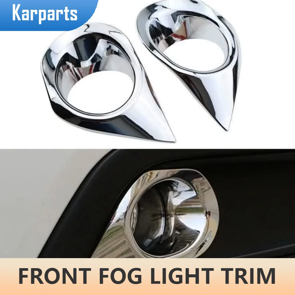 2Pcs/set ABS Chrome Car Front Fog Light Lamp Frame Cover Trim Decoration Sticker for Peugeot 2008 2014 - 2019 Accessories
2Pcs/set ABS Chrome Car Front Fog Light Lamp Frame Cover Trim Decoration Sticker for Peugeot 2008 2014 - 2019 Accessories
