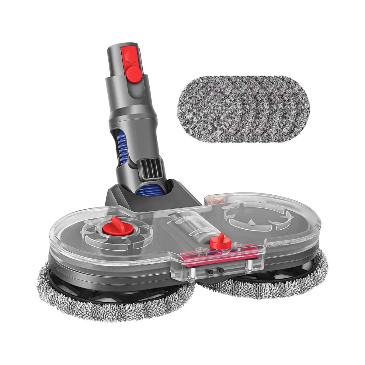 Electric Mop Attachment for V12 Detect Slim Vacuum Cleaner Mop Attachment with 6 Mop Pads and Removable Water Tank
Electric Mop Attachment for V12 Detect Slim Vacuum Cleaner Mop Attachment with 6 Mop Pads and Removable Water Tank