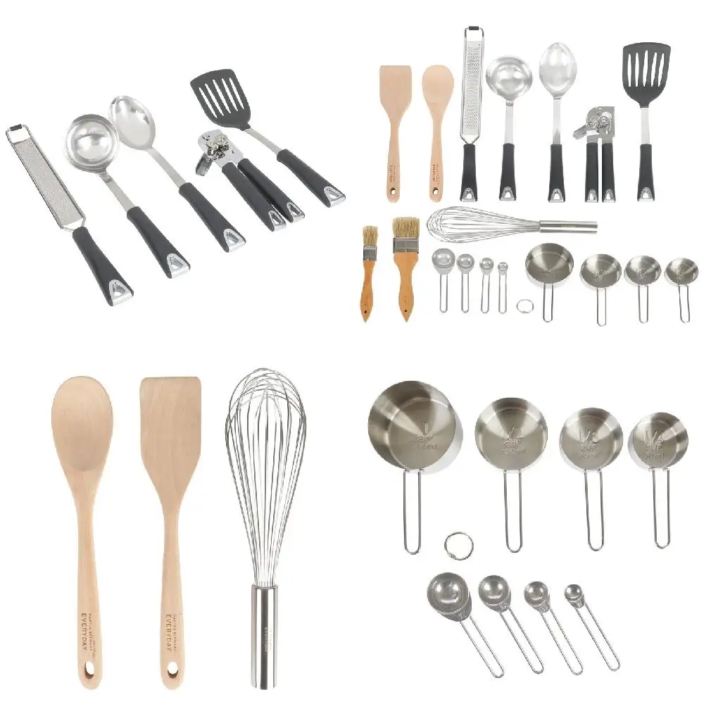 Highly-Durable 18-Piece Robust Stainless Steel Gadget Set with Non-Slip Rubber-Coated Handles, Perfect for Everyday Use
Highly-Durable 18-Piece Robust Stainless Steel Gadget Set with Non-Slip Rubber-Coated Handles, Perfect for Everyday Use