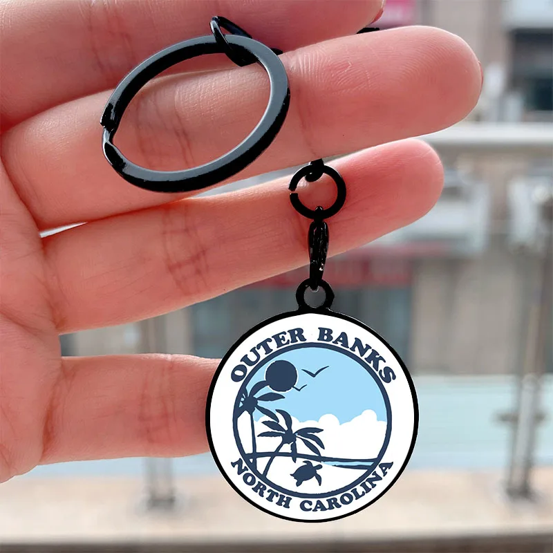 Fashion Outer Banks Blue Sky White Cloud Cool Key Tag Motorcycles Cars Backpack Chaveiro Keychain For FriendsKey Ring Gifts
Fashion Outer Banks Blue Sky White Cloud Cool Key Tag Motorcycles Cars Backpack Chaveiro Keychain For FriendsKey Ring Gifts