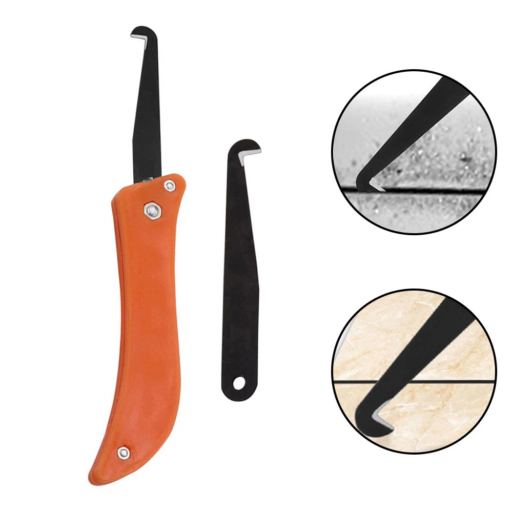 2 Pcs Ceramic Tile Gap Cleaning Tool Hook Blade Old Grout Removal Hand Repairing Tools Renovation Construction Accessories
2 Pcs Ceramic Tile Gap Cleaning Tool Hook Blade Old Grout Removal Hand Repairing Tools Renovation Construction Accessories