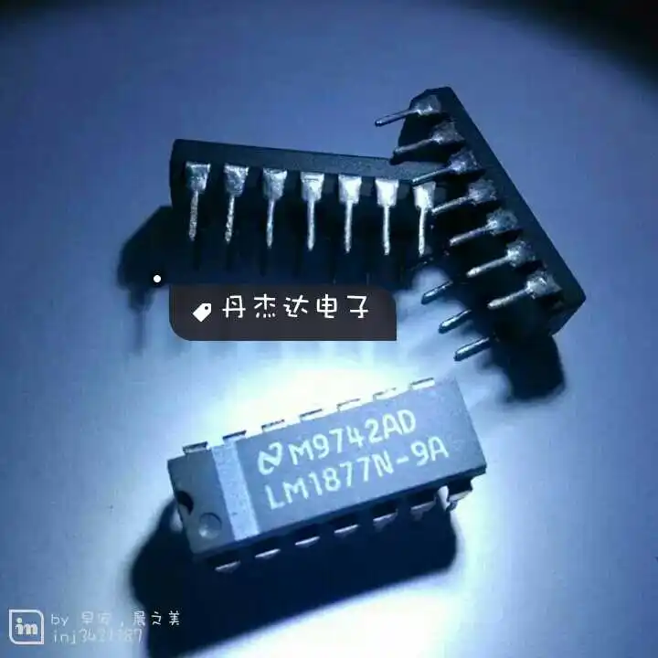 30 шт. Оригинальный Новый 30 шт. Оригинальный Новый LM1877N LM1877N-9A 1877 NS DIP14
30 шт. Оригинальный Новый 30 шт. Оригинальный Новый LM1877N LM1877N-9A 1877 NS DIP14