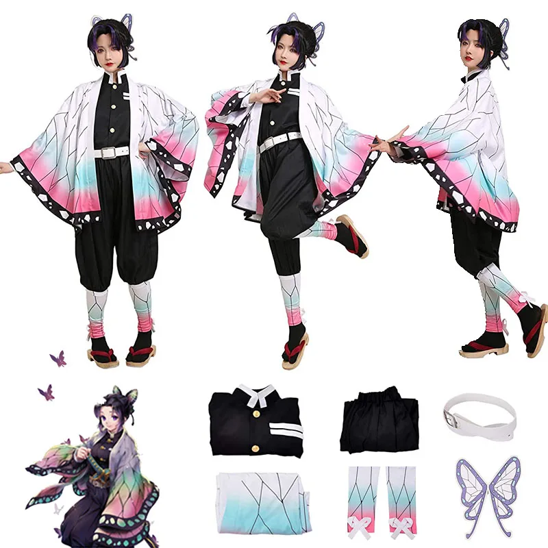 Shinobu Cosplay Anime Kimetsu No Yaiba Kochou Shinobu Cosplay Costume Kimono Uniform Aldult Child Halloween Christmas Costume
Shinobu Cosplay Anime Kimetsu No Yaiba Kochou Shinobu Cosplay Costume Kimono Uniform Aldult Child Halloween Christmas Costume