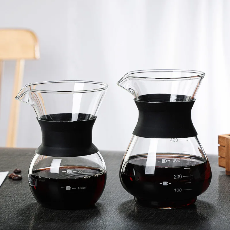 Glass Coffee Pot Manual Coffee Maker Stainless Steel Coffee Filter Durable Coffee Drip Pot Coffeeware Heat Resistant 200/400ml
Glass Coffee Pot Manual Coffee Maker Stainless Steel Coffee Filter Durable Coffee Drip Pot Coffeeware Heat Resistant 200/400ml