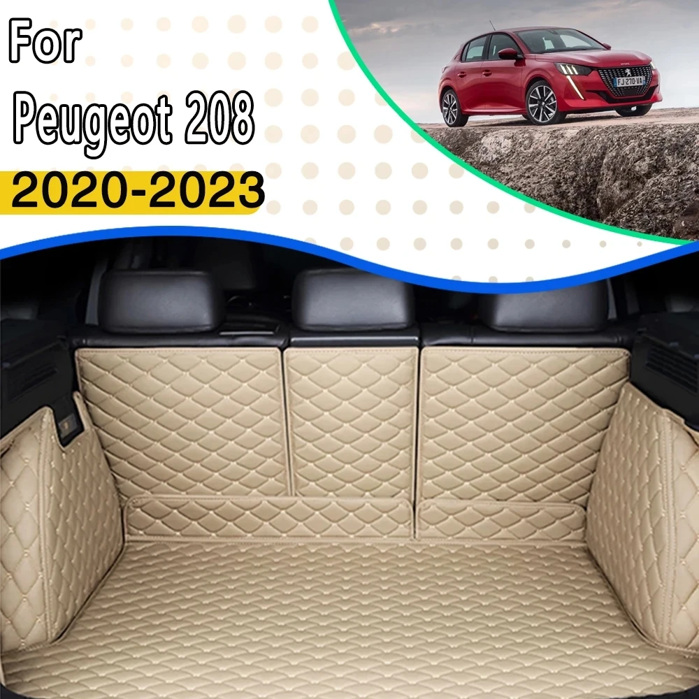 Car Rear Trunk Mats For Peugeot 208 e208 GT GT Line 2020~2023 Anti-dirty Pad Rear Cargo Tray Trunk Mat Carpet Mud Car Accessorie
Car Rear Trunk Mats For Peugeot 208 e208 GT GT Line 2020~2023 Anti-dirty Pad Rear Cargo Tray Trunk Mat Carpet Mud Car Accessorie
