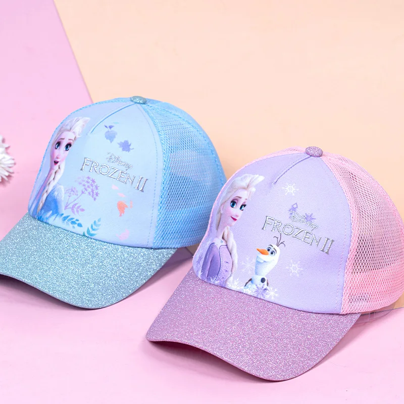 Disney Children's Baseball Caps Embroidery Trucker Hat Girl Mesh Cap Cotton Breathable American Summer Net Cute Frozen Hats
Disney Children's Baseball Caps Embroidery Trucker Hat Girl Mesh Cap Cotton Breathable American Summer Net Cute Frozen Hats