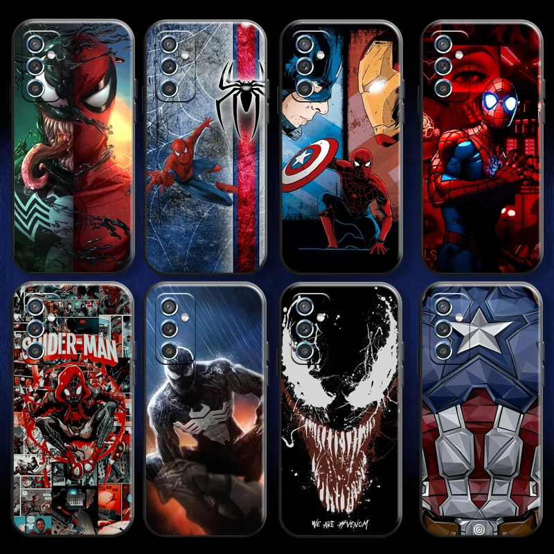 Marvel Iron Man Venom Spider Man For Xiaomi Mi 11 Lite POCO X3 Pro GT NFC M3 Pro Phone Case Back Funda Silicone Cover
Marvel Iron Man Venom Spider Man For Xiaomi Mi 11 Lite POCO X3 Pro GT NFC M3 Pro Phone Case Back Funda Silicone Cover