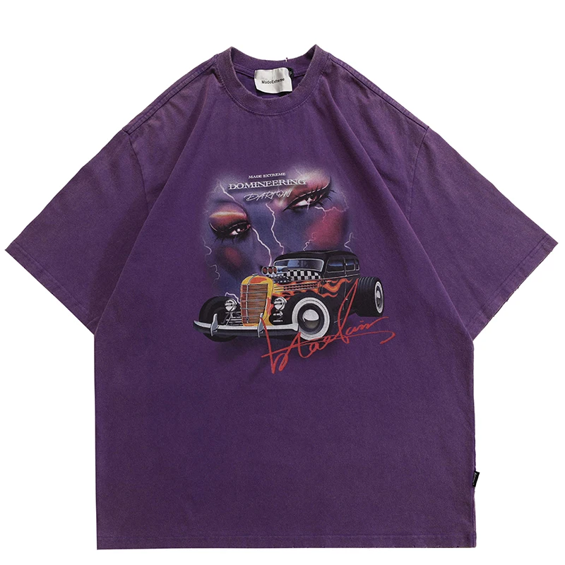 Hip Hop T-Shirt Men Streetwear Eyes Lightning Car Graphic T Shirt 2022 Summer Short Sleeve Tshirt Harajuku Cotton Tops Tees
Hip Hop T-Shirt Men Streetwear Eyes Lightning Car Graphic T Shirt 2022 Summer Short Sleeve Tshirt Harajuku Cotton Tops Tees