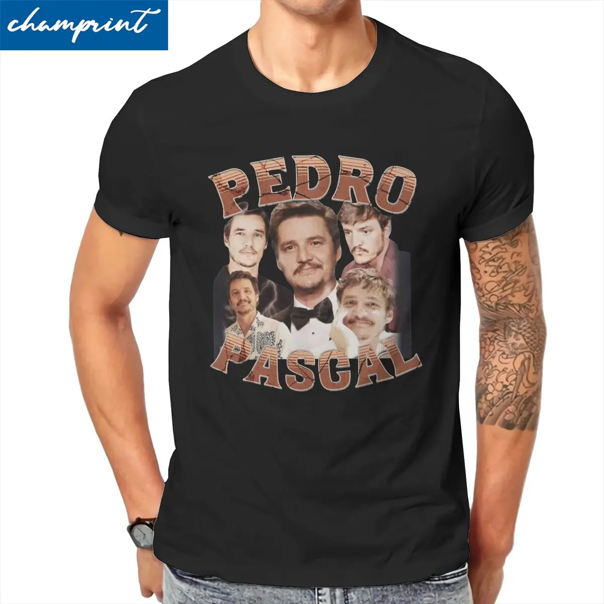 Pedro Pascal the Last of Us T-Shirts for Men Crazy Pure Cotton Tees O Neck Short Sleeve T Shirt Unique Clothing
Pedro Pascal the Last of Us T-Shirts for Men Crazy Pure Cotton Tees O Neck Short Sleeve T Shirt Unique Clothing