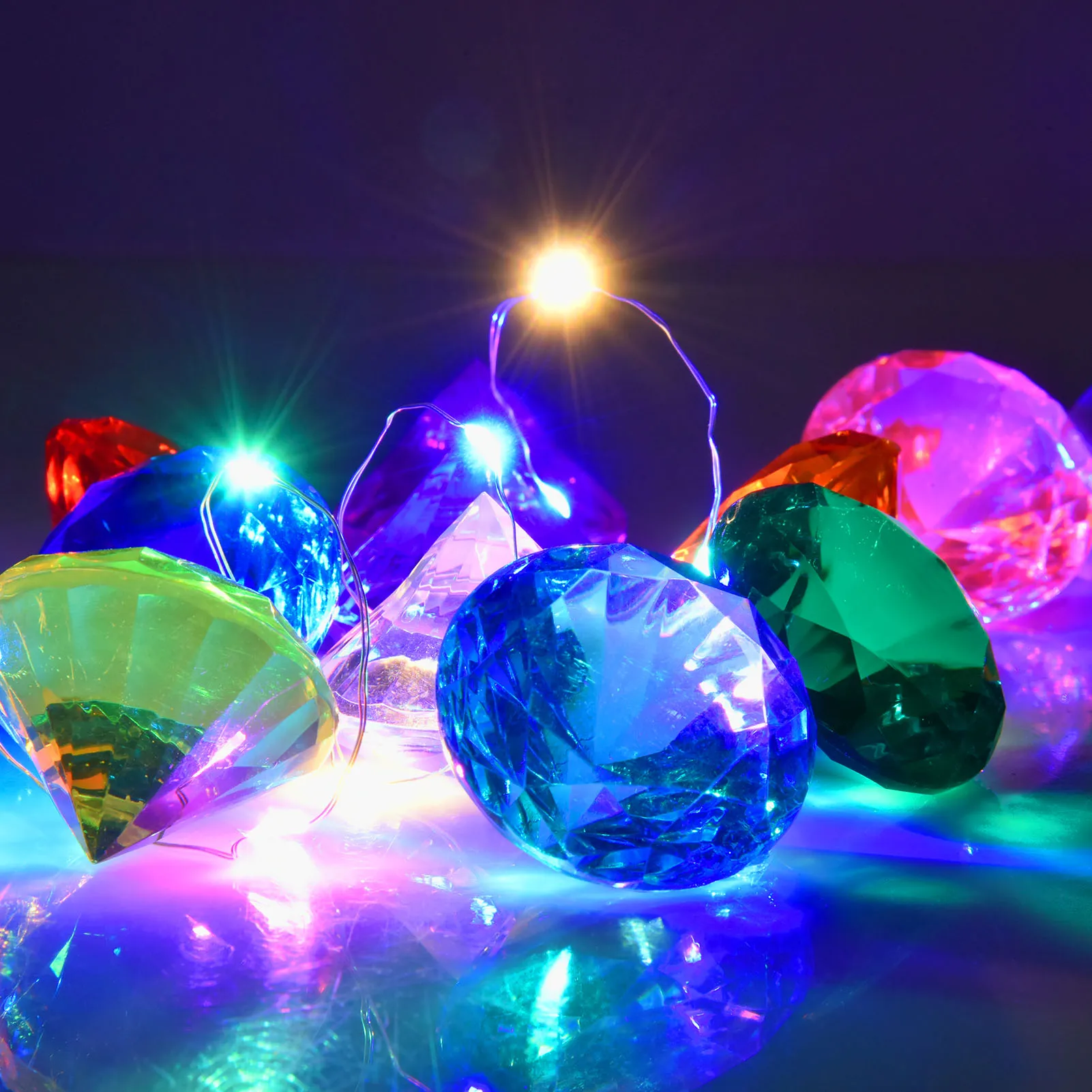 10 шт., детский игрушечный набор «драгоценный камень» 
10 шт., детский игрушечный набор «драгоценный камень»