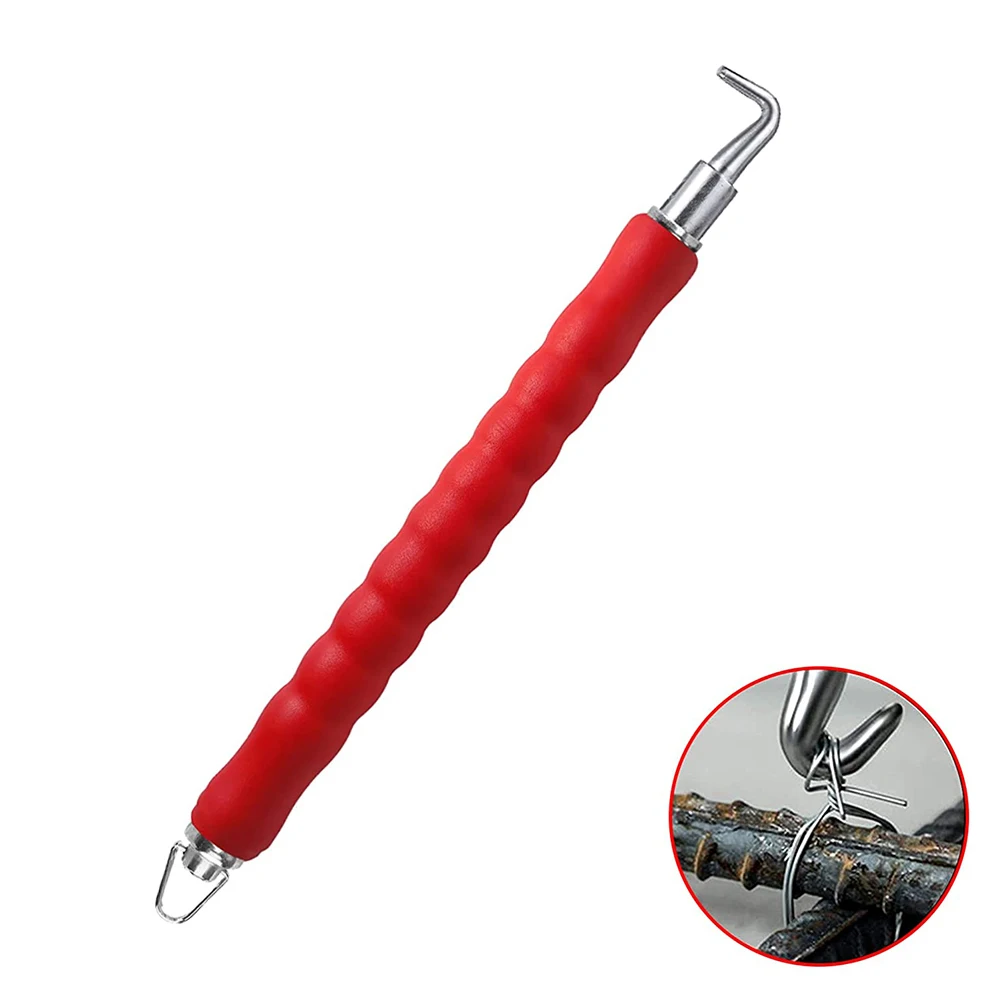 Rebar Wire Twister Red Straight Hook Semi-automatic For Construction Steel Farm Working Wire Binding Rebar Tying Winding Tool
Rebar Wire Twister Red Straight Hook Semi-automatic For Construction Steel Farm Working Wire Binding Rebar Tying Winding Tool