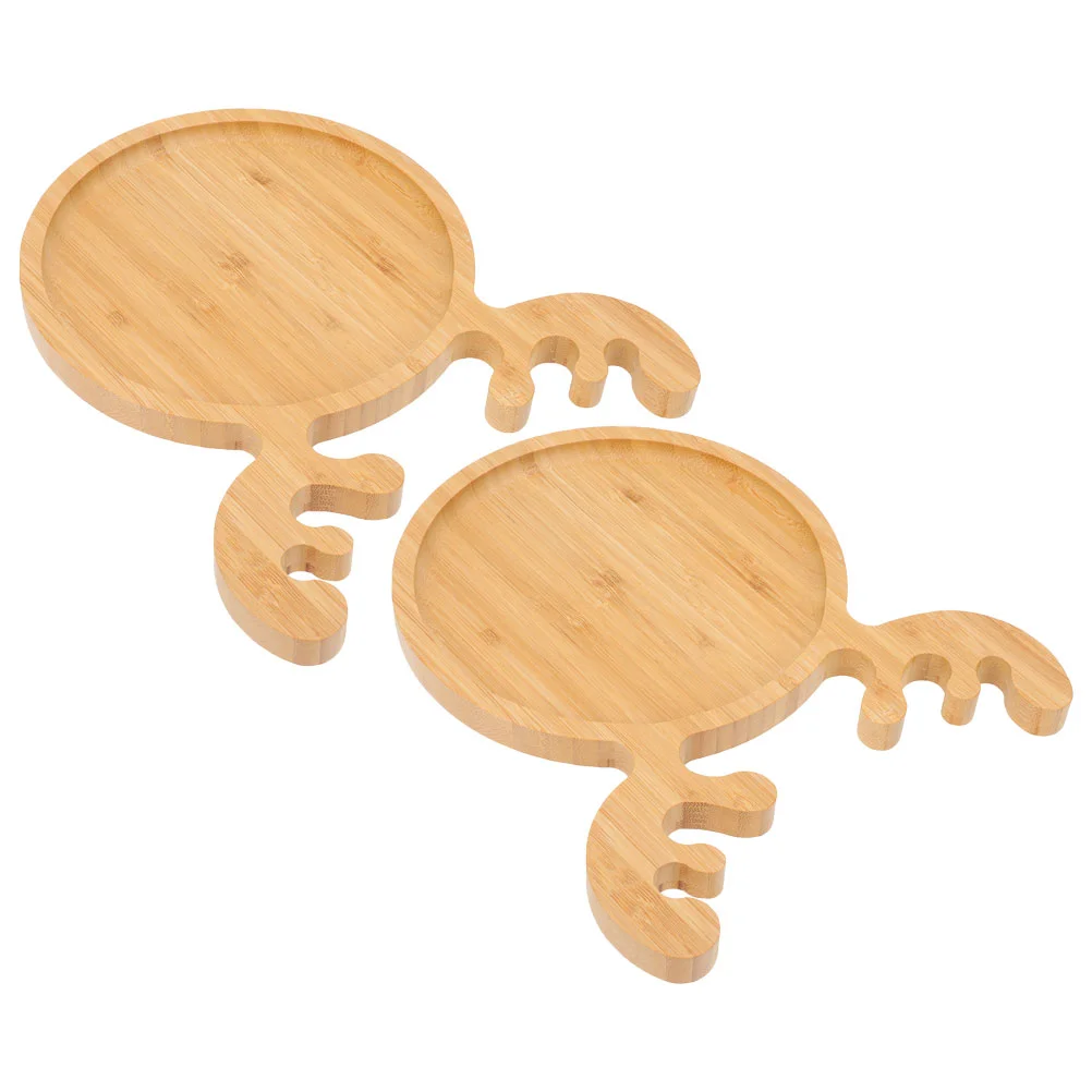 2pcs Cartoon Dessert Tray Multi-function Fruit Plate Bamboo Made Fruit Holder Pary Catering Plate
2pcs Cartoon Dessert Tray Multi-function Fruit Plate Bamboo Made Fruit Holder Pary Catering Plate