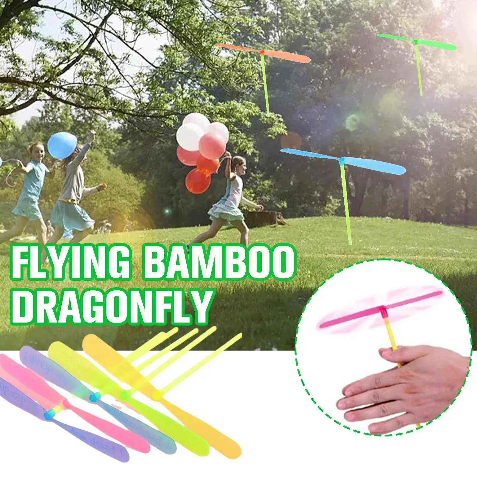 100pcs Bamboo Dragonfly Hand Rub Flash Flying Fairy Gadgets Small Gifts Toys X4j9
100pcs Bamboo Dragonfly Hand Rub Flash Flying Fairy Gadgets Small Gifts Toys X4j9