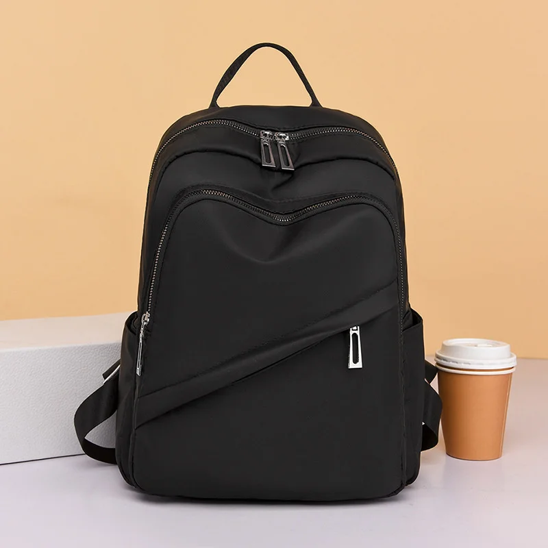 Double Shoulder Bag New Oxford cloth women's bag large capacity simple solid color schoolbag fashion leisure light travel bag
Double Shoulder Bag New Oxford cloth women's bag large capacity simple solid color schoolbag fashion leisure light travel bag