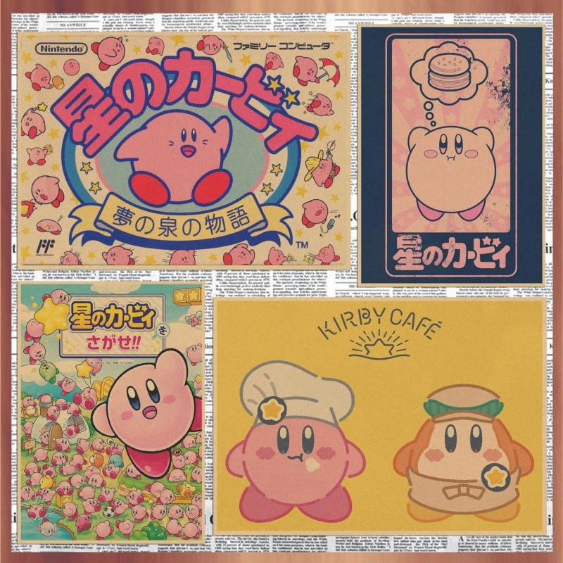 Anime Poster Kirby Waddle Dee Doo Anime Figures Wall Art Poster Cartoon Room Decor Aesthetic Anime Painting Toys Birthday Gifts
Anime Poster Kirby Waddle Dee Doo Anime Figures Wall Art Poster Cartoon Room Decor Aesthetic Anime Painting Toys Birthday Gifts