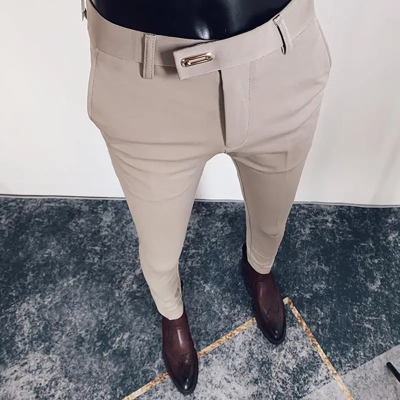 Men's Suit Pants Male Casual Trousers Spring and Autumn Business Formal Pants Classic Solid Color Straight Men's Wear D153
Men's Suit Pants Male Casual Trousers Spring and Autumn Business Formal Pants Classic Solid Color Straight Men's Wear D153