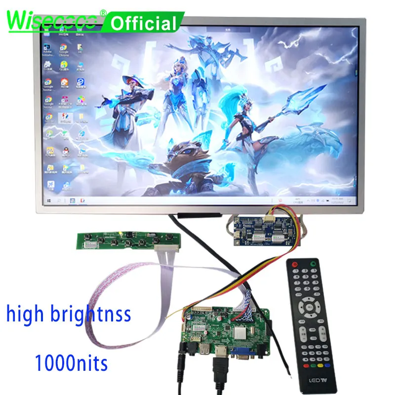 Wisecoco 18.5 Inch Lcd Display High Brightness 1000Nits 1920x1080 FHD TFT IPS Sunlight Readable Screen
Wisecoco 18.5 Inch Lcd Display High Brightness 1000Nits 1920x1080 FHD TFT IPS Sunlight Readable Screen