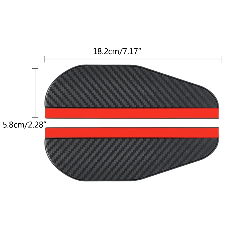 2 Pcs Paired Rain Visor Safety Driving in Rainy Snowy Day Prevent from Scuffing Scratching Mirror Guard Waterproof
2 Pcs Paired Rain Visor Safety Driving in Rainy Snowy Day Prevent from Scuffing Scratching Mirror Guard Waterproof