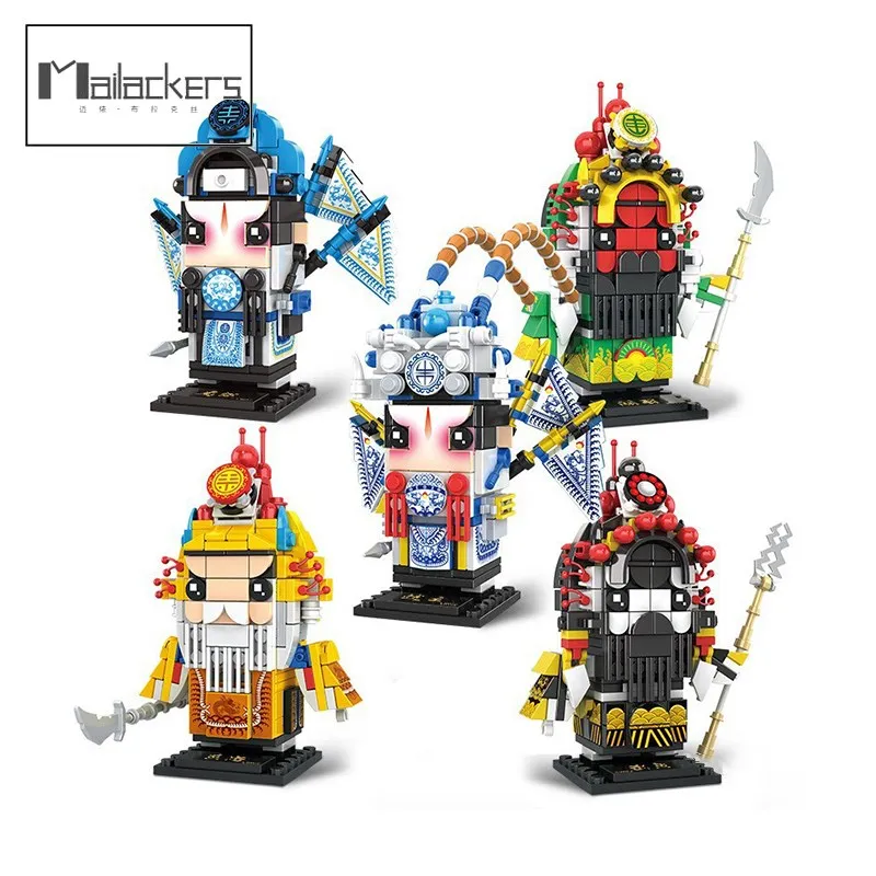 Mailackers Chinese Five Tiger Generals Character Building Blocks Toys for Boy Creative Children Toy Model Kit Friends Gift Gifts 
Mailackers Chinese Five Tiger Generals Character Building Blocks Toys for Boy Creative Children Toy Model Kit Friends Gift Gifts