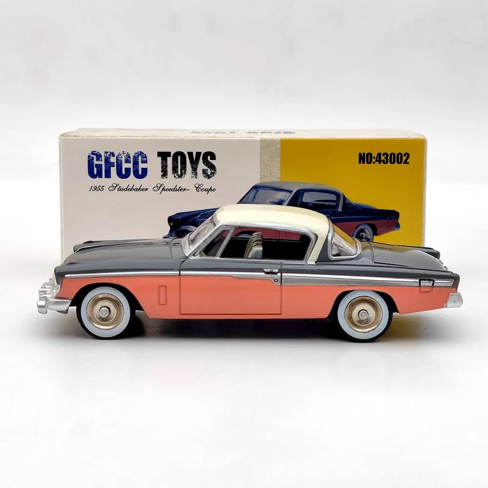 GFCC 1:43 For 1955 Studebaker Speedster-Coupe Grey #43002C Alloy car model Toys Limited Collection
GFCC 1:43 For 1955 Studebaker Speedster-Coupe Grey #43002C Alloy car model Toys Limited Collection