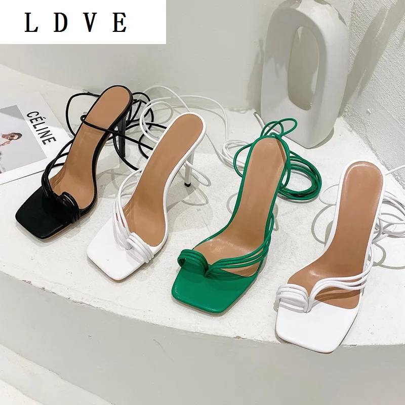 2022 Summer Fashion Solid PU Open Toe Lace Up Women's Shoes Concise Narrow Band Ankle Cross-Tied Sandals Size 35-41 New
2022 Summer Fashion Solid PU Open Toe Lace Up Women's Shoes Concise Narrow Band Ankle Cross-Tied Sandals Size 35-41 New