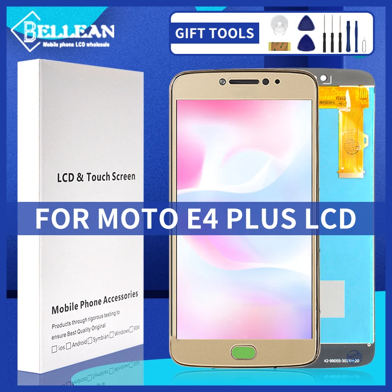 Оригинальный 5,5 дюймовый дисплей Catteny XT1766 для MotoRola Moto E4 Plus, ЖК-дисплей с сенсорным экраном и дигитайзером XT1773 в сборе
Оригинальный 5,5 дюймовый дисплей Catteny XT1766 для MotoRola Moto E4 Plus, ЖК-дисплей с сенсорным экраном и дигитайзером XT1773 в сборе