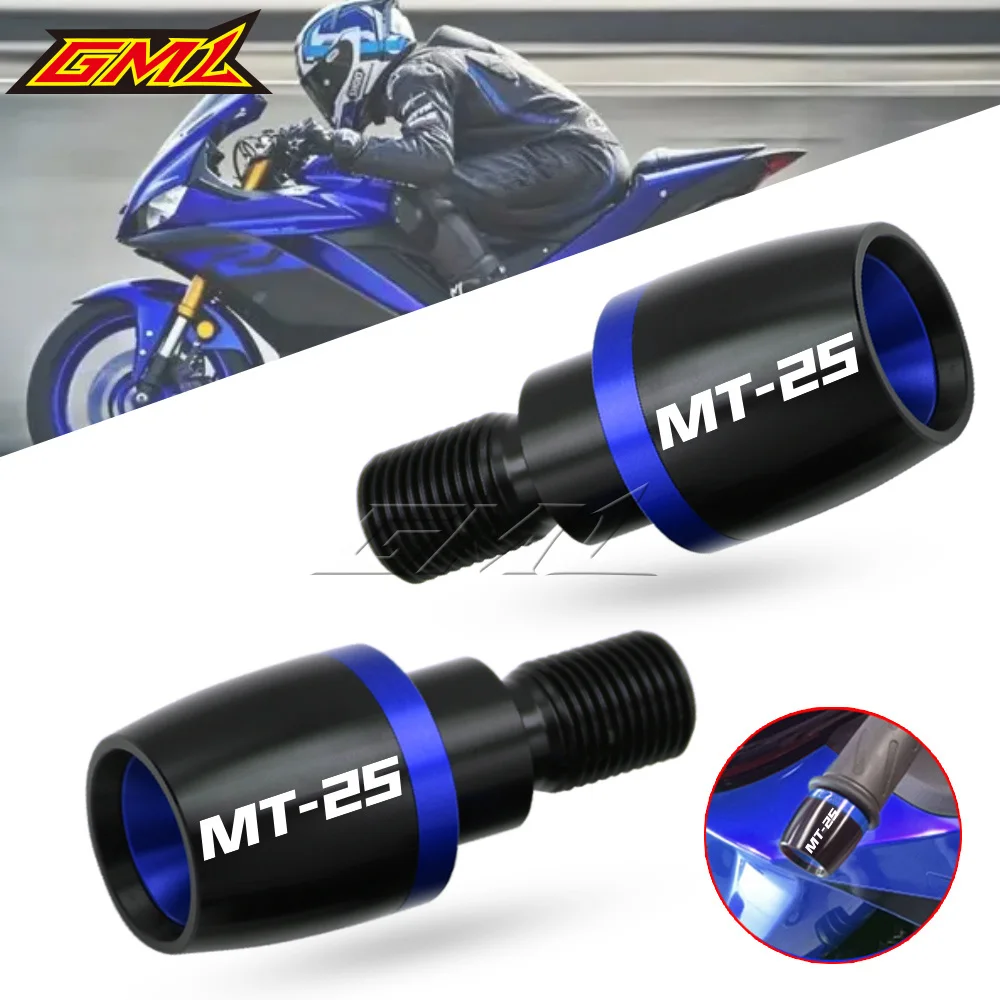 For Yamaha MT-25 MT 25 MT25 Motorcycle Accessories CNC Aluminum Handlebar Grip Plug Bar Ends Slider Cover
For Yamaha MT-25 MT 25 MT25 Motorcycle Accessories CNC Aluminum Handlebar Grip Plug Bar Ends Slider Cover