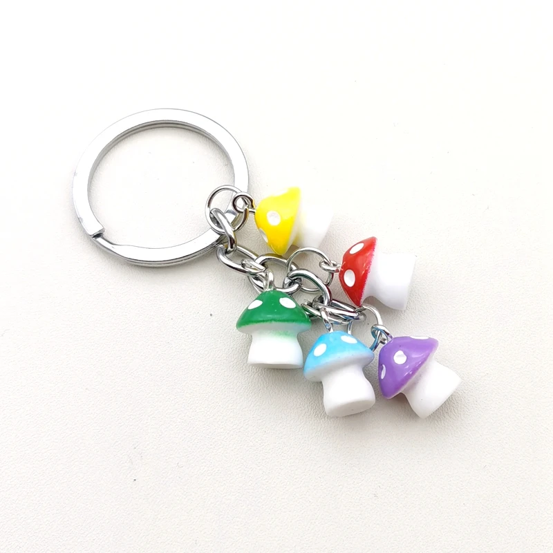 5 Colors Cute Cartoon Mushroom Keychain Resin Pendant Keychain Color Mushrooms Keychain Forest Party Men or Woman Jewelry Gift
5 Colors Cute Cartoon Mushroom Keychain Resin Pendant Keychain Color Mushrooms Keychain Forest Party Men or Woman Jewelry Gift