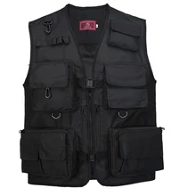 2021 Fishing Jacket Quick-drying Mesh Vestt Multi-Pocket Mesh Vest Outdoor Vest Multi Pocket Summer Mesh Vest