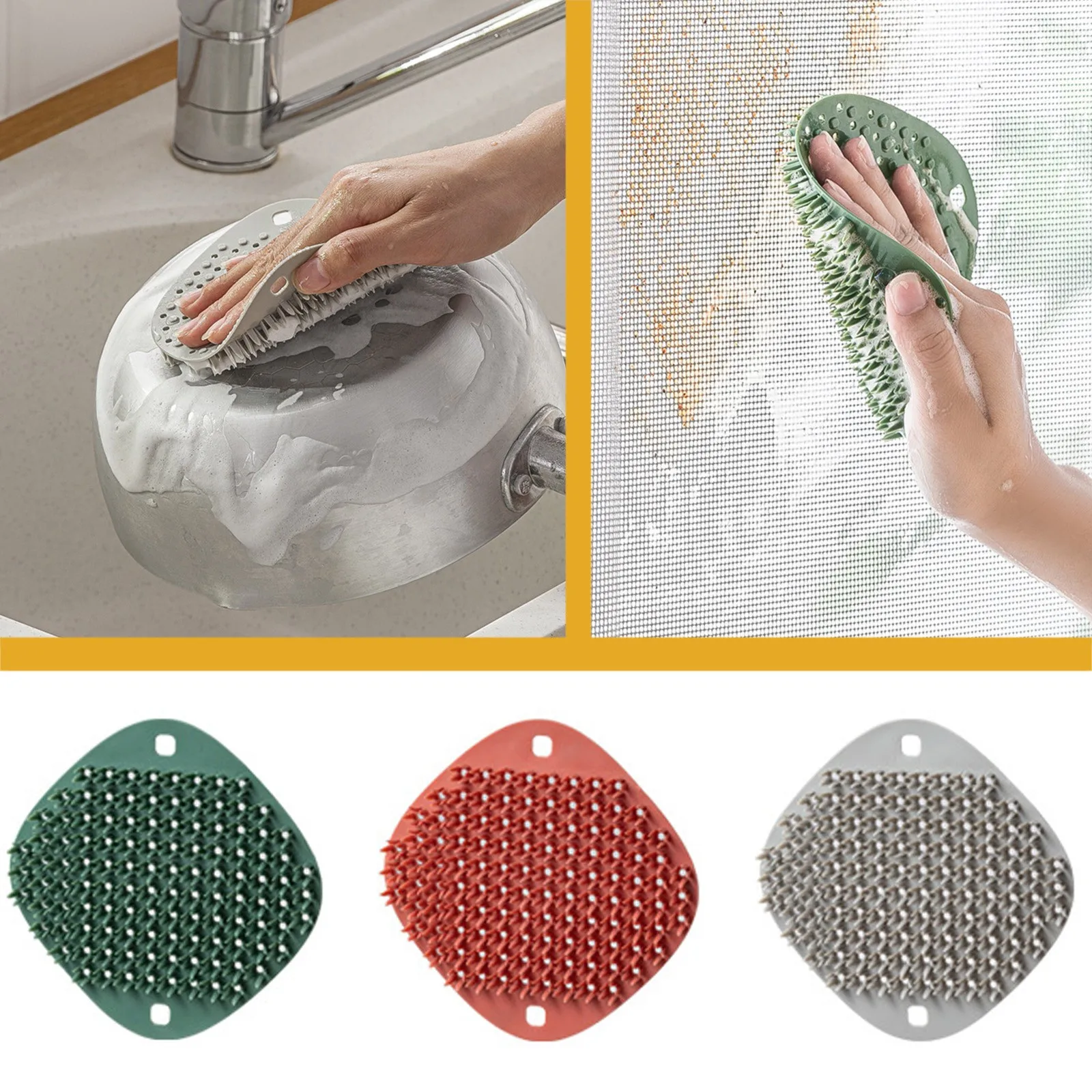 1pc Magic Cleaning Brushes Silicone Dish Bowl Scouring Pad Pot Pan Easy to clean Wash Brush Cleaning Kitchen Washing Tool
1pc Magic Cleaning Brushes Silicone Dish Bowl Scouring Pad Pot Pan Easy to clean Wash Brush Cleaning Kitchen Washing Tool