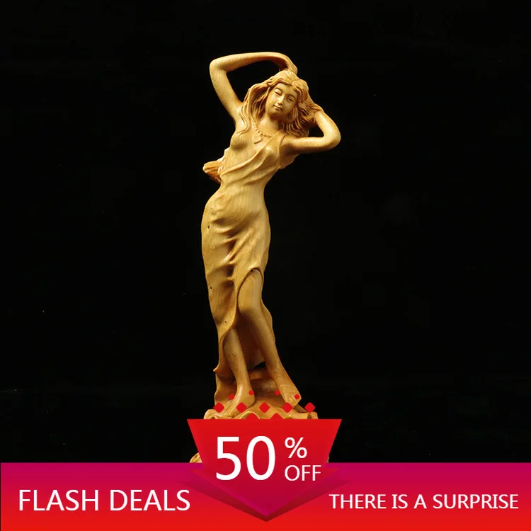Boxwood Carving Curly Hair Goddess Living Room Car Decoration Crafts Wooden Character Home Ornament Crafts
Boxwood Carving Curly Hair Goddess Living Room Car Decoration Crafts Wooden Character Home Ornament Crafts