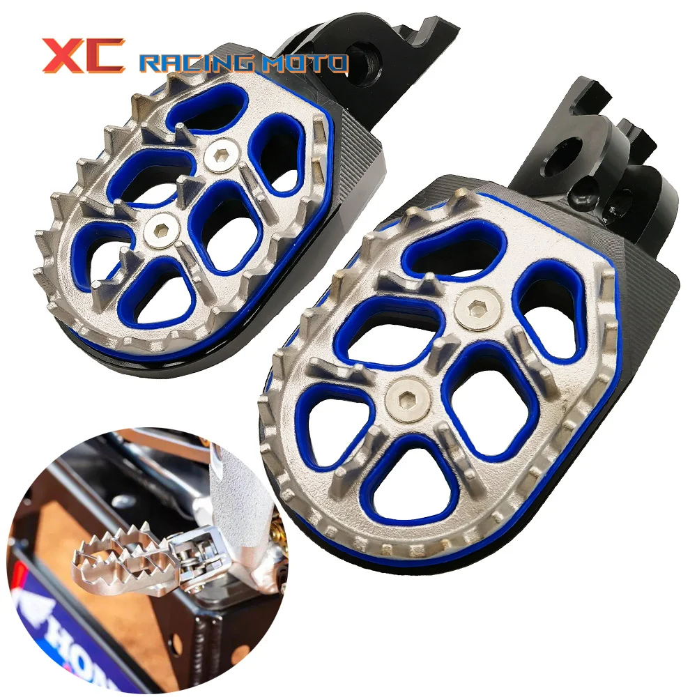 CNC Aluminum Billet Foot Pegs Rests Pedals Footpegs For Honda CRF 250R 250X CR125 CR250 CRF150R CRF250R CRF450R CRF250X CRF450X
CNC Aluminum Billet Foot Pegs Rests Pedals Footpegs For Honda CRF 250R 250X CR125 CR250 CRF150R CRF250R CRF450R CRF250X CRF450X