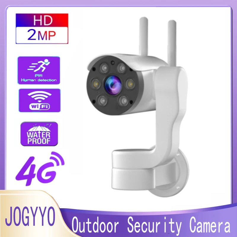 2MP 4G/Wifi Outdoor PTZ Surveillance Camera pir Pedestrian Automatic Tracking Kamera Waterproof Night Vision Security IP Cam
2MP 4G/Wifi Outdoor PTZ Surveillance Camera pir Pedestrian Automatic Tracking Kamera Waterproof Night Vision Security IP Cam