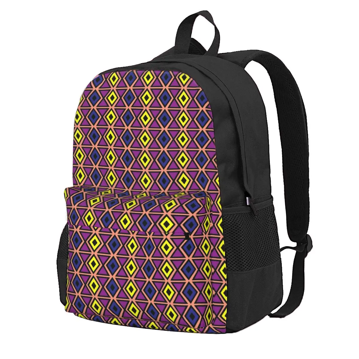 Purple Geo Print Backpack Retro Geometric Cycling Backpacks Teen Fun High School Bags Designer Soft Rucksack
Purple Geo Print Backpack Retro Geometric Cycling Backpacks Teen Fun High School Bags Designer Soft Rucksack