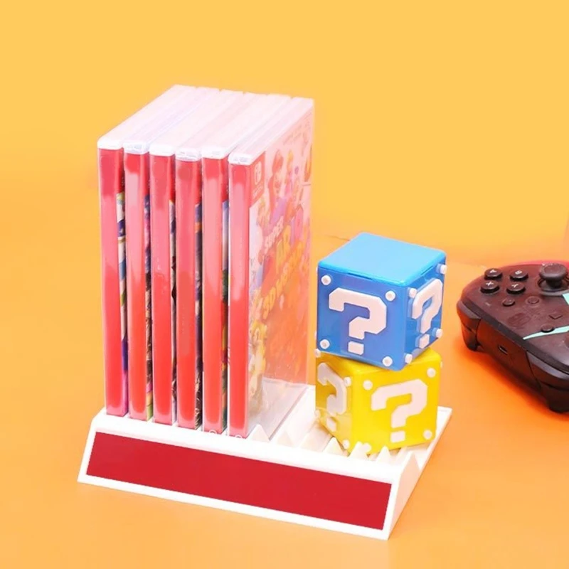Multifunctional Storage Rack Game Discs Display Holder Stand 12 Slots Game Cards Box Organizer for NS Switch/Switch OLED
Multifunctional Storage Rack Game Discs Display Holder Stand 12 Slots Game Cards Box Organizer for NS Switch/Switch OLED