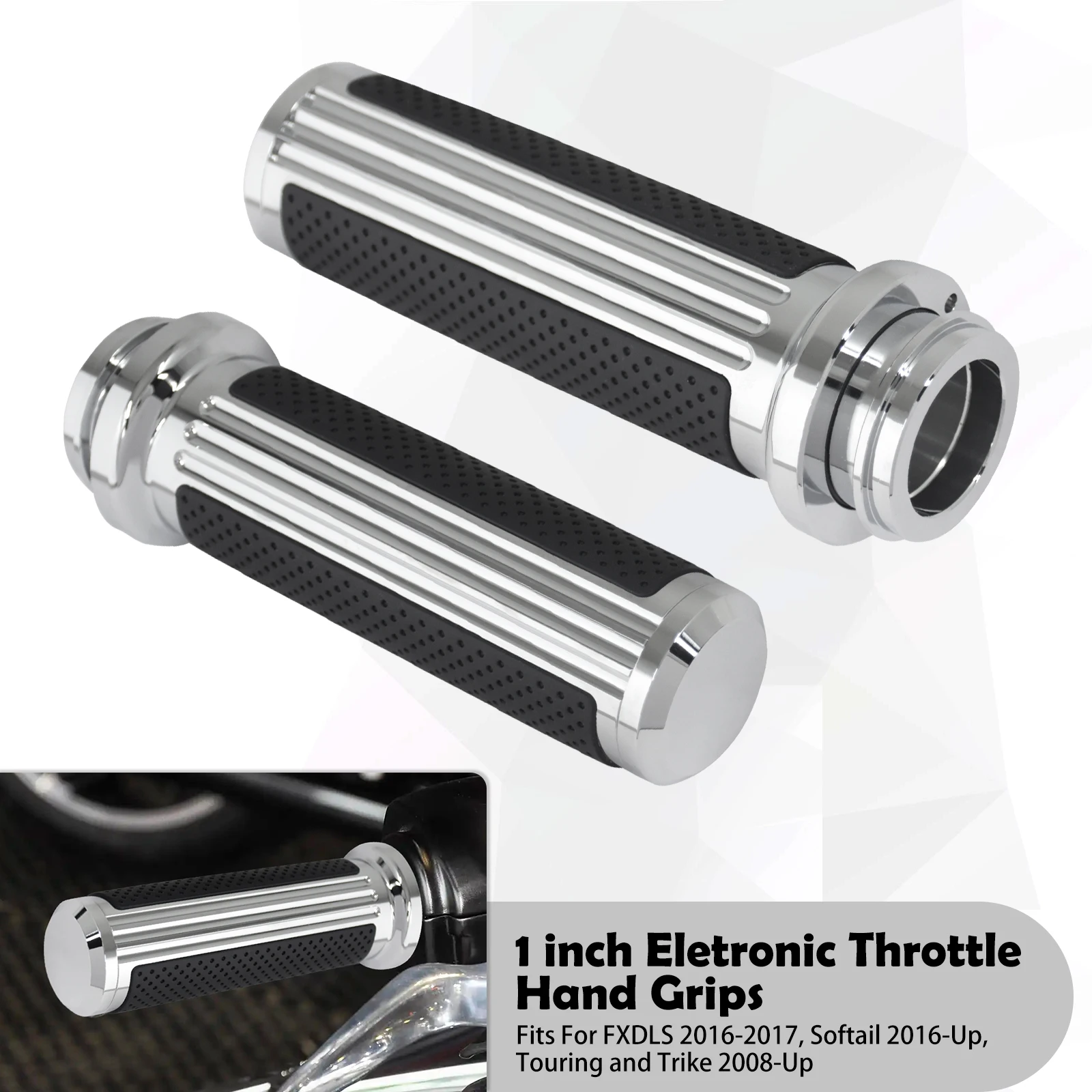 Мотоциклетные ручки 1 дюйм, 25 мм, электронные ручки дроссельной заслонки для Harley Touring Street Electra Glide FLHX Softail Slim FLHR
Мотоциклетные ручки 1 дюйм, 25 мм, электронные ручки дроссельной заслонки для Harley Touring Street Electra Glide FLHX Softail Slim FLHR