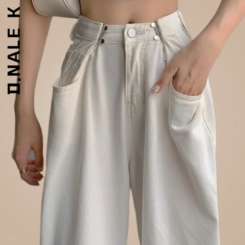 D.Nale K Summer Women Jeans Baggy 2022 Y2k Loose Denim Pants High Waist Wide Leg Denim Jeans Mom Femme Woman Trousers
D.Nale K Summer Women Jeans Baggy 2022 Y2k Loose Denim Pants High Waist Wide Leg Denim Jeans Mom Femme Woman Trousers