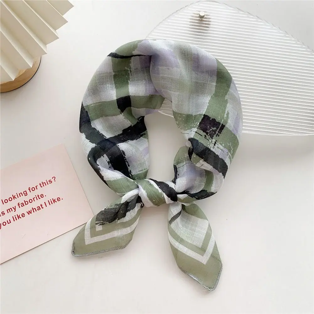 Spring Summer Square Floral Star Stripe Scarf Women Elegant Lattice Headband Decor Beach Shawls Breathable
Spring Summer Square Floral Star Stripe Scarf Women Elegant Lattice Headband Decor Beach Shawls Breathable