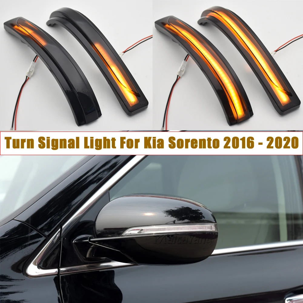 2 Pcs LED Dynamic Turn Signal Flash Light Blinker Side Mirror Indicator Car LED Lamp For Kia Sorento 2016 2017 2018 2019 2020
2 Pcs LED Dynamic Turn Signal Flash Light Blinker Side Mirror Indicator Car LED Lamp For Kia Sorento 2016 2017 2018 2019 2020