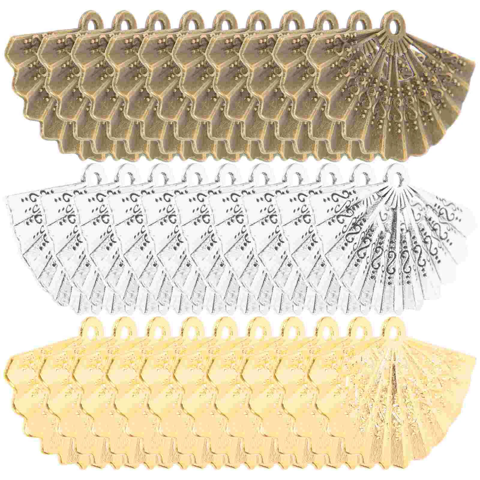 60 Pcs DIY Pendant Fan Pendants Charms Crafts Supplies Scrapbook Necklace Making Alloy Earring Jewelry Vintage
60 Pcs DIY Pendant Fan Pendants Charms Crafts Supplies Scrapbook Necklace Making Alloy Earring Jewelry Vintage