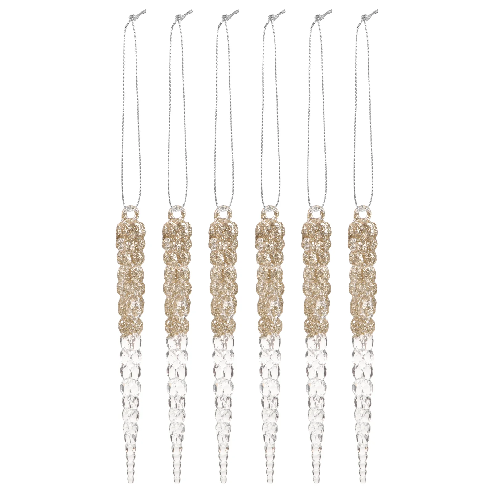 4 Pcs Christmas Icicle Pendant Hanging Xmas Tree Ornament Water Drop Pendants Decor Decorations Ornaments
4 Pcs Christmas Icicle Pendant Hanging Xmas Tree Ornament Water Drop Pendants Decor Decorations Ornaments