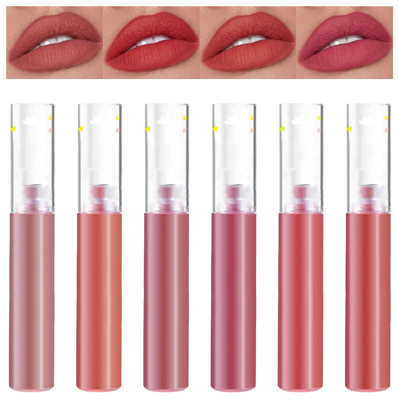 Water Mist Lip Glaze Water Sensing No Oil Lip Glaze Pink Peach Color 6 Color Moisturizing Lipstick 2.5ml
Water Mist Lip Glaze Water Sensing No Oil Lip Glaze Pink Peach Color 6 Color Moisturizing Lipstick 2.5ml