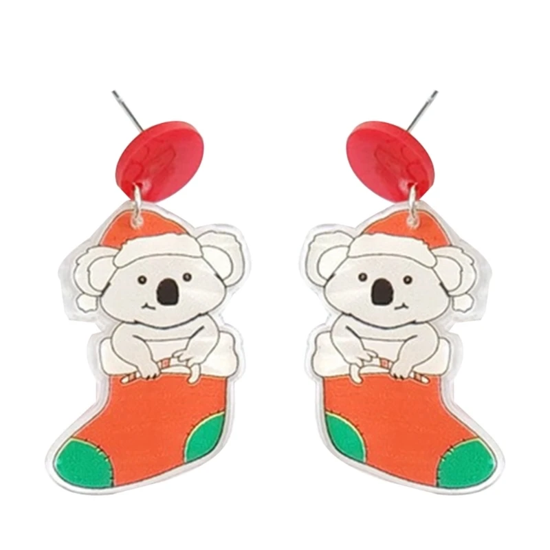 Cute Acrylic Christmas Earrings For Women Xmas Cartoon Wine Bottle Wine Glass Sloth Sockings Acrylic Earrings Gift
Cute Acrylic Christmas Earrings For Women Xmas Cartoon Wine Bottle Wine Glass Sloth Sockings Acrylic Earrings Gift