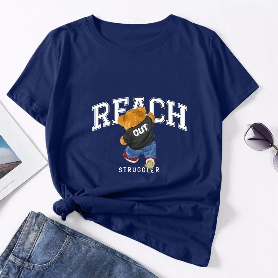 Summer Oversized Women T Shirts Reach Out Struggler Letter Print Tops Fashion Female Casual Streetwear Ladies Graphic Cotton Tee
Summer Oversized Women T Shirts Reach Out Struggler Letter Print Tops Fashion Female Casual Streetwear Ladies Graphic Cotton Tee