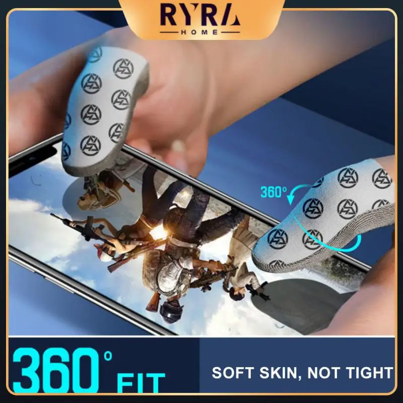 Breathable Mobile Game Controller Anti-sweat Touch Screen Gloves Sweat-proof 1 Pair Thumb Sleeve Game Accessories Finger Gloves
Breathable Mobile Game Controller Anti-sweat Touch Screen Gloves Sweat-proof 1 Pair Thumb Sleeve Game Accessories Finger Gloves